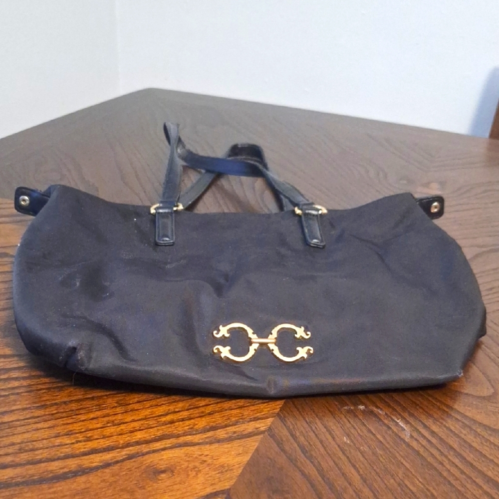 Elegant Black Tote Bag